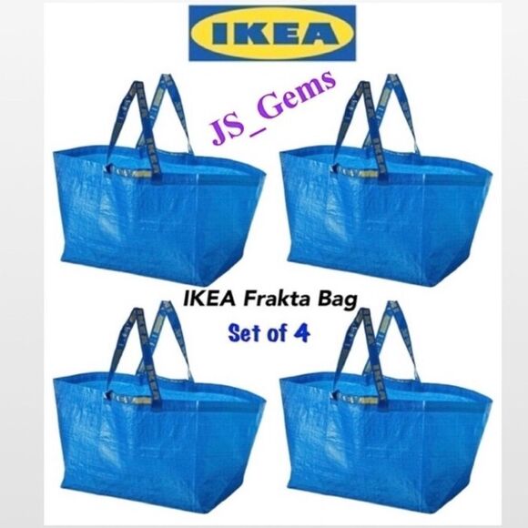 New IKEA Utility Oversized Tote Tarp Bags - Picture 1 of 15